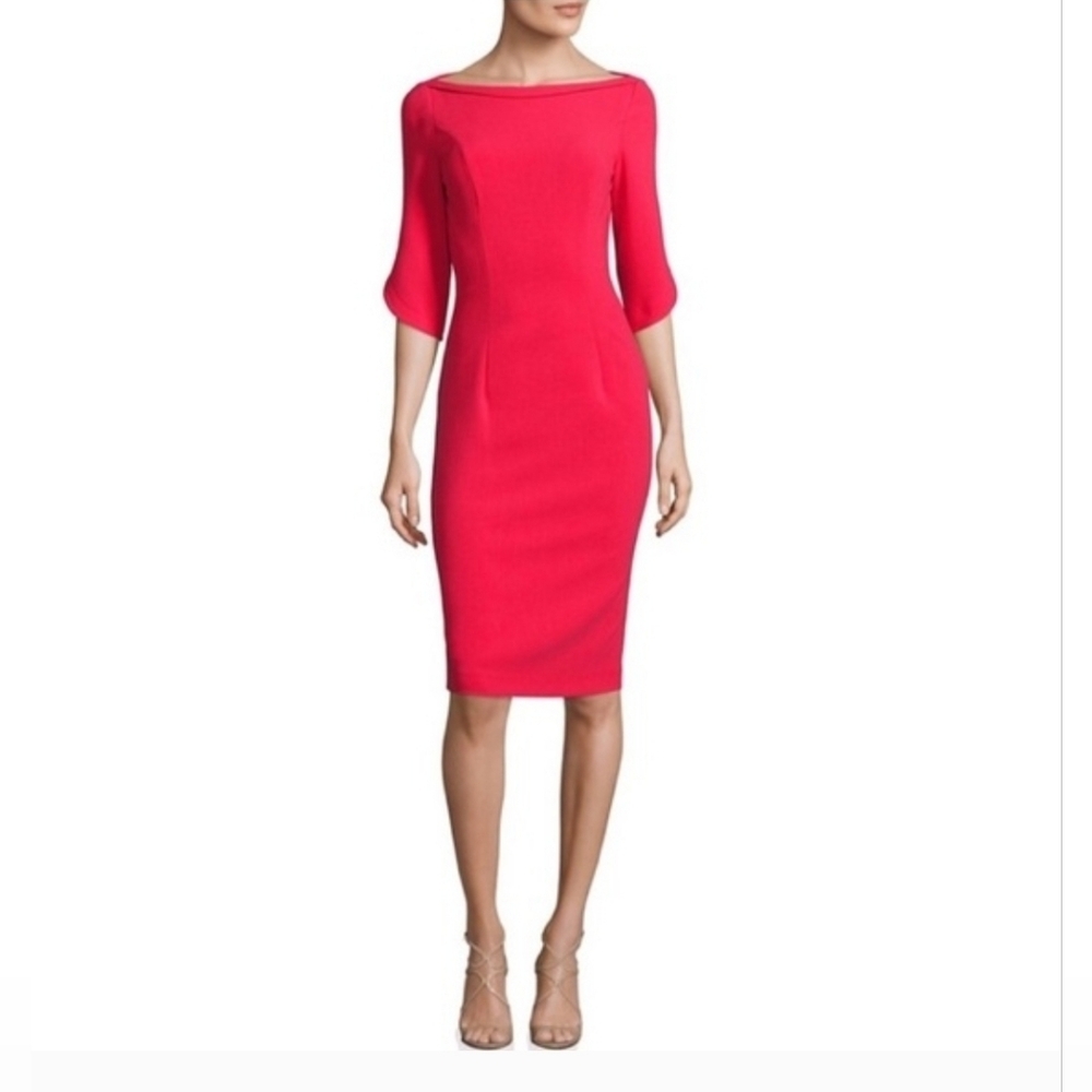 Black Halo Petal sleeves dress size 10